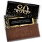 36 Pcs 80th Birthday Candy Party Favors in Bulk Embossed Belgian Chocolate Bars